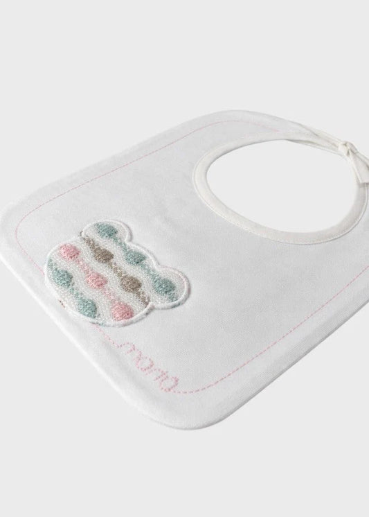 Bavetta cotone teddy rosa