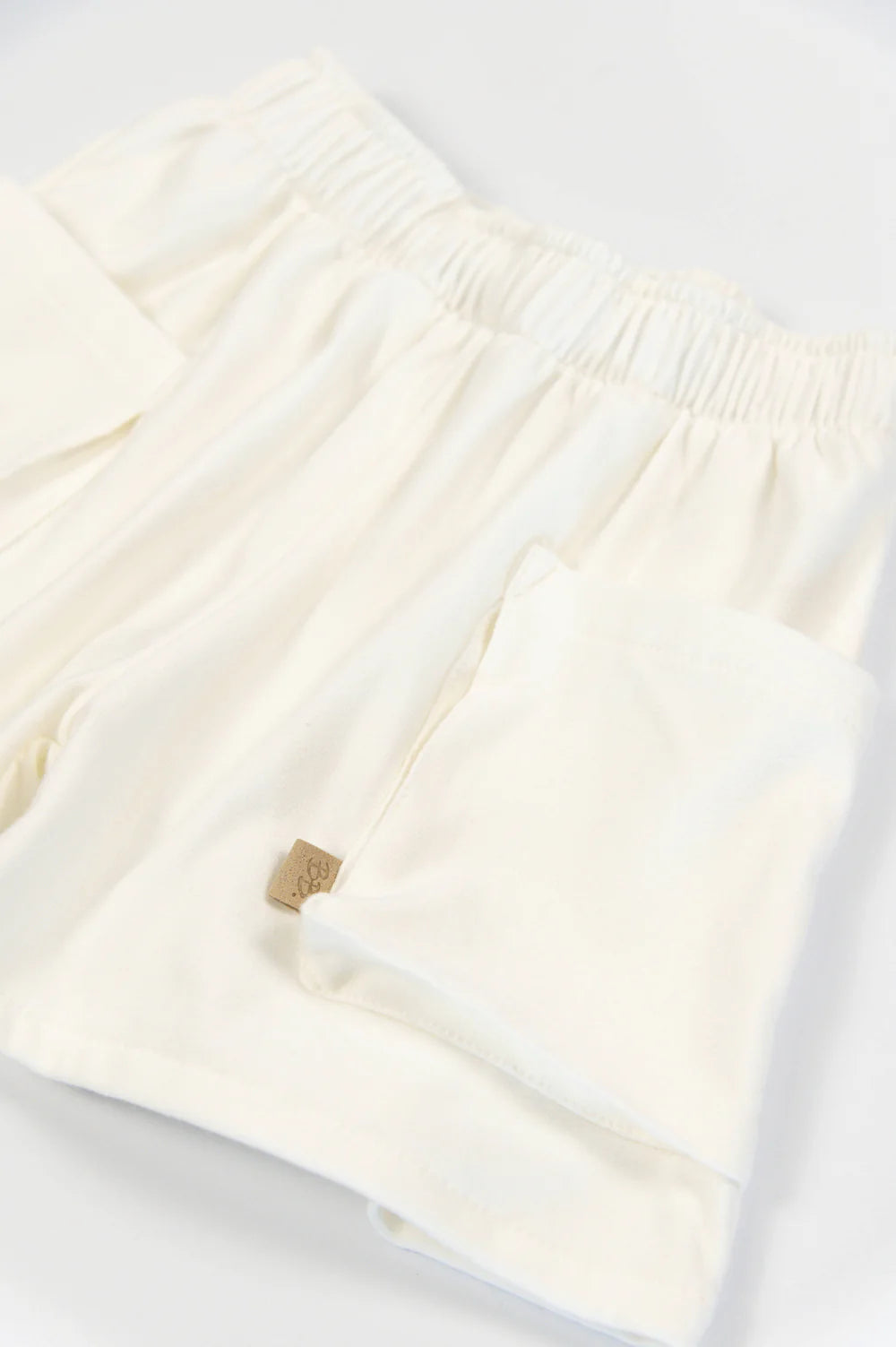 Short bimba con tasche - OFFWHITE