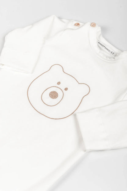 Tuta Orso con piedi - OFFWHITE