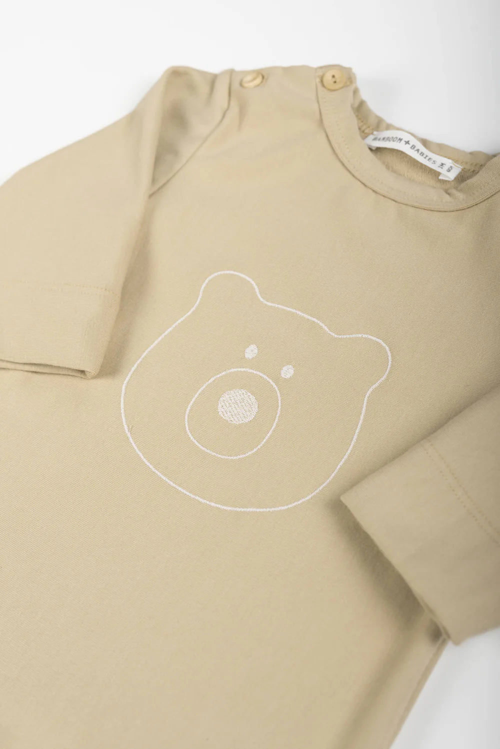 Tuta Orso con piedi - LIGHT MUSTARD