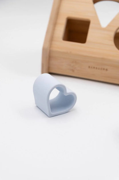 Casetta in legno e silicone - BLU