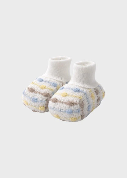 Babbucce cotone cielo