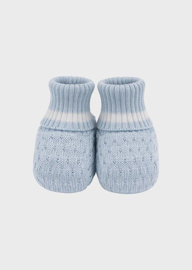 Babbucce cotone cielo vaniglia