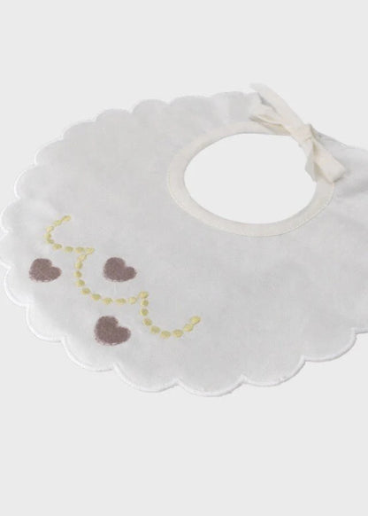 Bavetta cotone cuori marsala