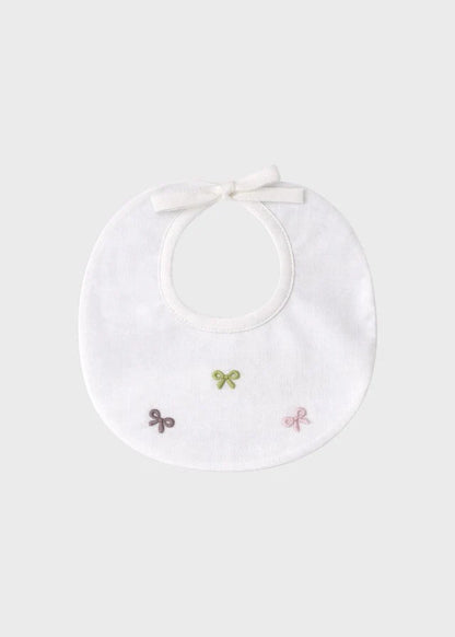 Bavetta cotone fiocchetti rosa