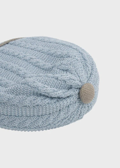 Cappellino profilo tortora cielo