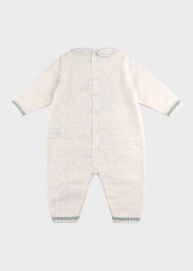 Tutina cotone mongolfiera verde