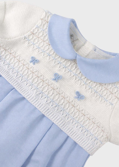 Tutina pagliacetto punto smock