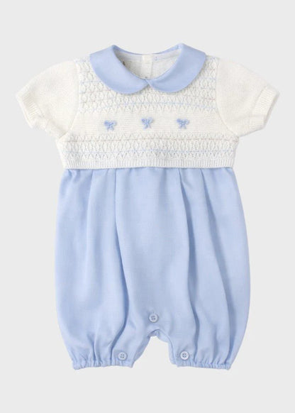 Tutina pagliacetto punto smock