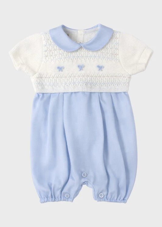 Tutina pagliacetto punto smock